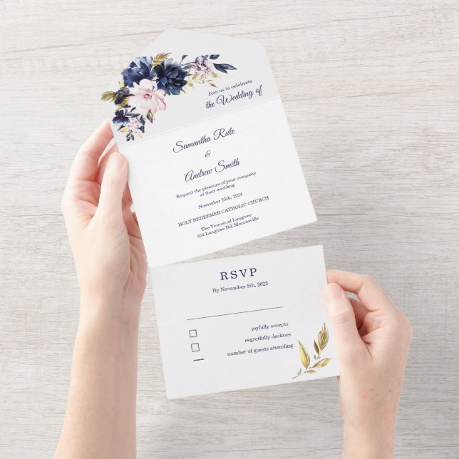 Blue Pink and Gold Template (Tearaway)