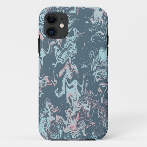 Blue  Pink  iPhone 11 Case