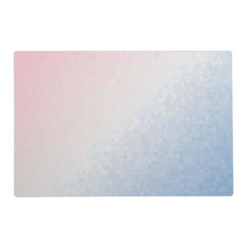 Blue  Pink Gradient Placemat