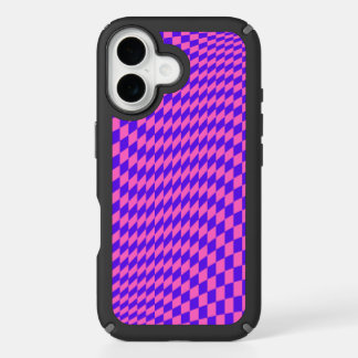Blue & Pink Kaleidoscope  iPhone 16 Case