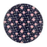Blue &amp; Pink Large Dot Pattern Cutting Board