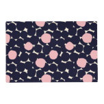 Blue &amp; Pink Large Dot Pattern Placemat