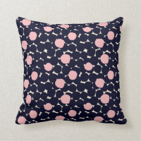 Blue & Pink Large Dot Pattern