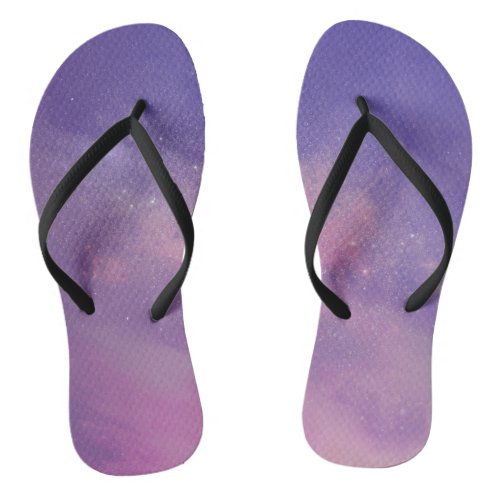 Blue Pink Minimal Pattern  Flip Flops