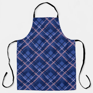 Blue & Pink Plaid Apron