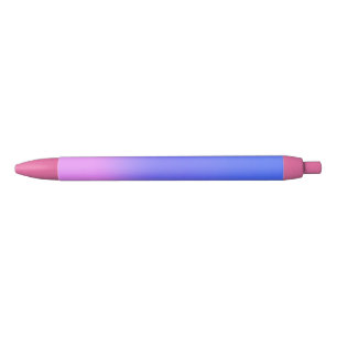 blue pink sunset ombre pen