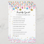 Blue Pink Twinkle Twinkle Find the Guess (Front/Back)