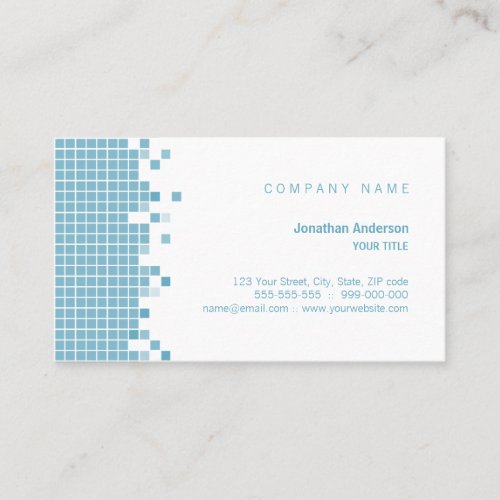 Blue Pixels business card