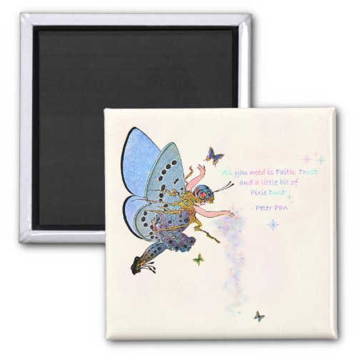 Blue Pixie Dust Magnet