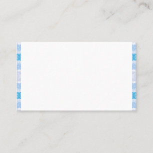 blue place card