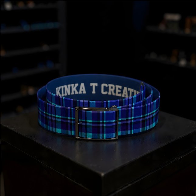 Blue Plaid Belt (Creator Uploaded)