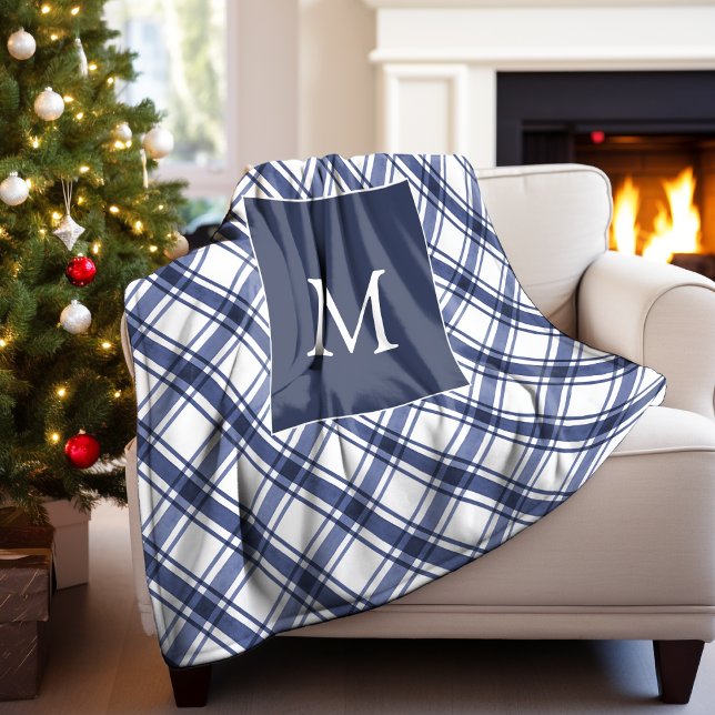 Blue Plaid Blanket (Blue Plaid Blanket
)
