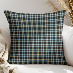 Blue Plaid Cushion Timeless Gift for His Home