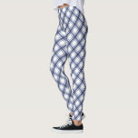 Blue Plaid Leggings<br><div class="desc">Transform your holiday season with our exquisite Leggings, featuring a stunning watercolor navy blue and white buffalo plaid pattern. These leggings radiate timeless elegance and festive charm, offering both comfort and style. Elevate your holiday wardrobe and embrace the season’s spirit with this chic and cozy addition. Dive into a world...</div>