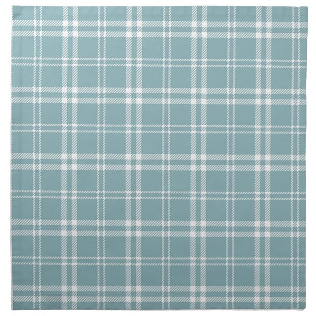 Blue Plaid Napkin (Front)
