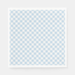 Blue Plaid Napkins