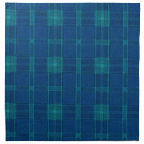 Blue Plaid Napkins