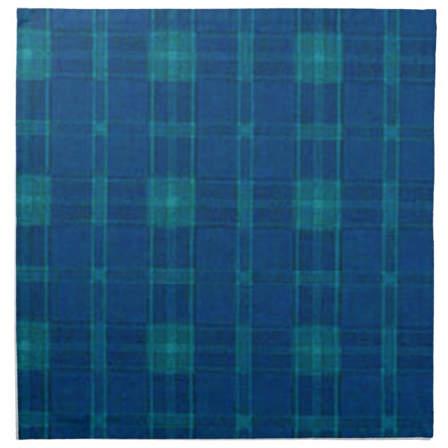 Blue Plaid Napkins (Front)