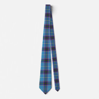 Blue plaid, Texas state tartan Neck Tie