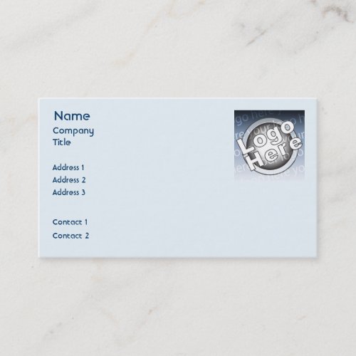 Blue Plain Business Business Card Templates