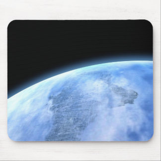 blue planet mouse pad