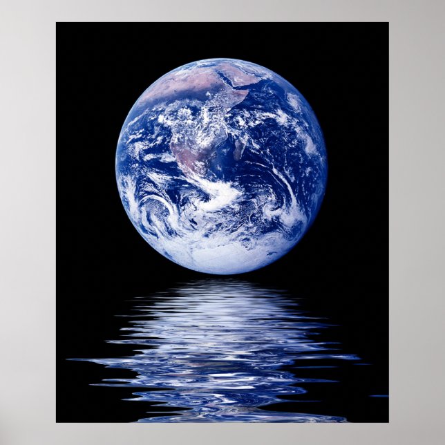 Blue Planet of Water Poster (Front)