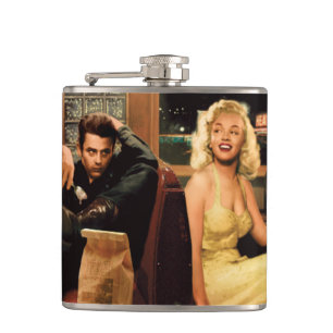 Blue Plate 2 Flask