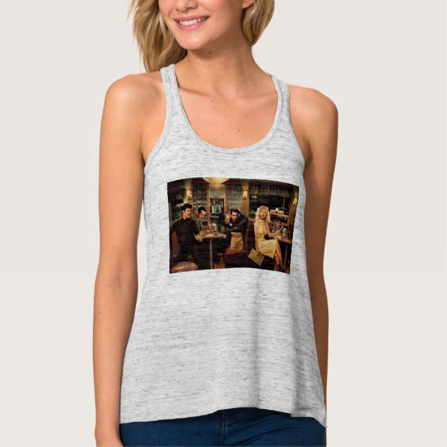 Blue Plate Tank Top (Front)