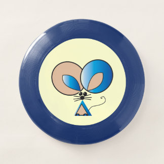 Blue Pocket Mouse Keychain Wham-O Frisbee