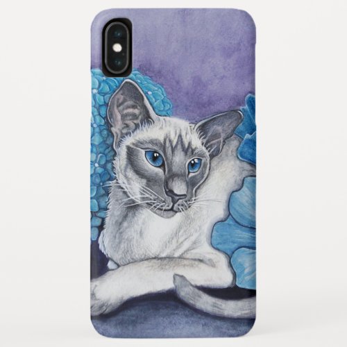 Blue Point Siamese cat Case_Mate iPhone Case