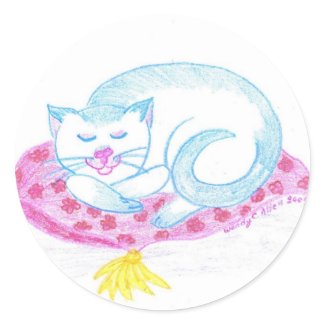 Blue Point Siamese Sticker