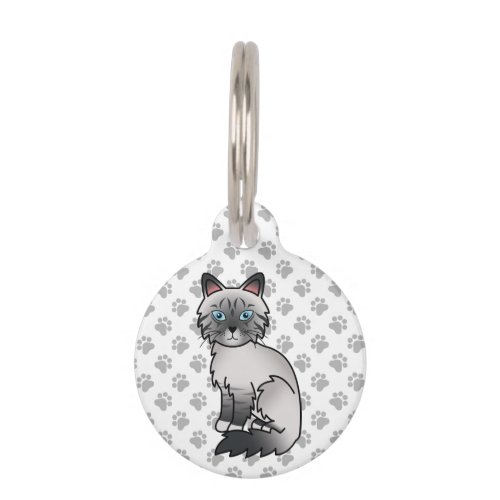 Blue Point Tabby Birman  Ragdoll Cat  Pets Info Pet ID Tag