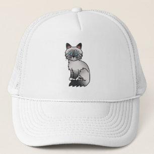 Blue Point Tabby Birman / Ragdoll Cat Trucker Hat