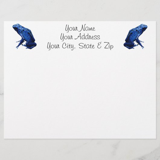 Blue Poison Dart Frog (Front)