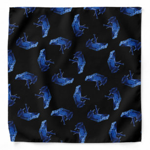 Blue Poison Dart Frog Bandana