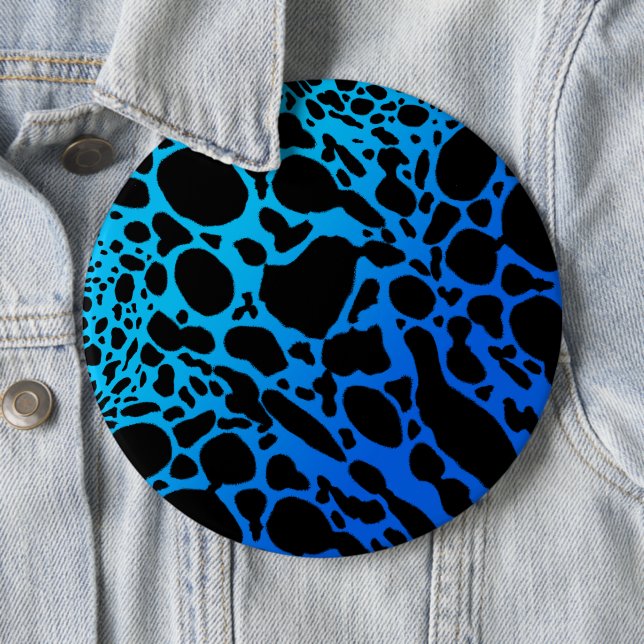 Blue Poison Dart Frog Button (In Situ)