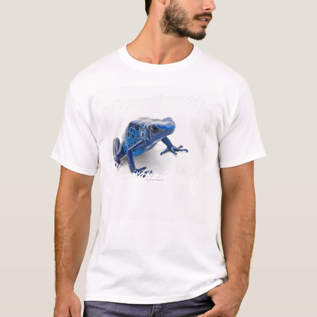 Blue Poison Dart Frog (Dendrobates Tinctorius) T-Shirt (Front)