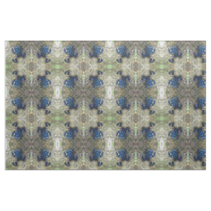 Blue Poison Dart Frog Fabric
