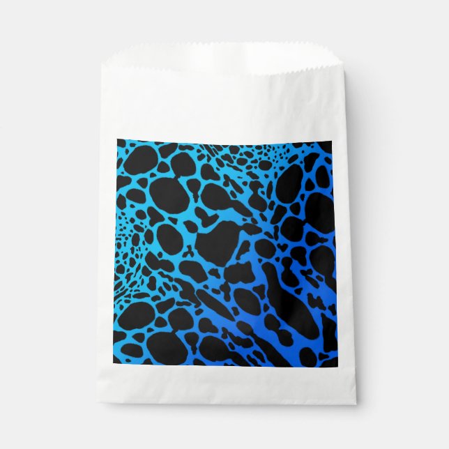 Blue Poison Dart Frog Favor Bag (Front)