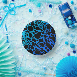 Blue Poison Dart Frog Paper Bowls