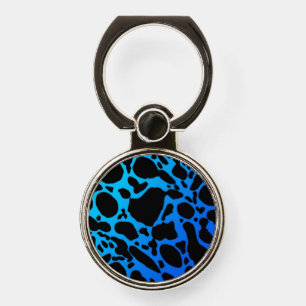 Blue Poison Dart Frog Phone Ring Stand