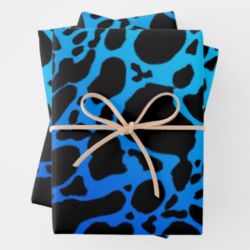 Blue Poison Dart Frog Wrapping Paper Sheets