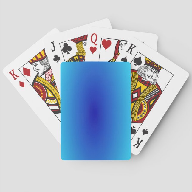 BLUE POKER CARDS (Back)