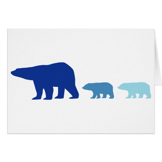 Blue Polar Bear (Front Horizontal)