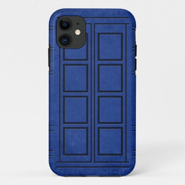 Blue Police Box Journal iPhone 5 Case (Back)