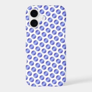 Blue Polka Dot Design iPhone 17 Case