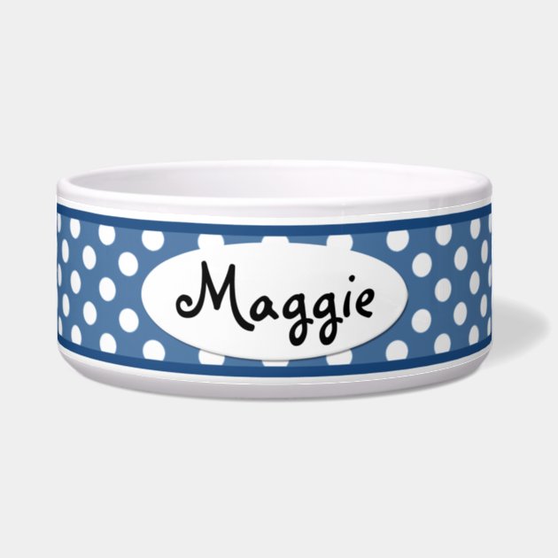 personalized ceramic dog bowls