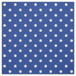 Blue Polka Dots Fabric
