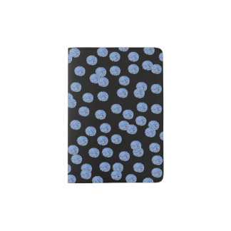 Blue Polka Dots Passport Holder