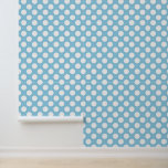 Blue Polka Dots, Polka Dot Pattern, Dots, Dotted Wallpaper<br><div class="desc">Cute, fun and adorable polka dot pattern in blue and white color. Modern and trendy gift, perfect for the polka dots lover in your life.</div>